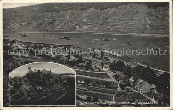 Trechtingshausen Panorama und Burg