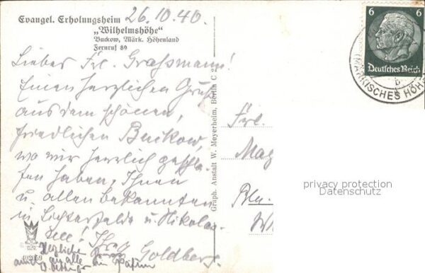 Buckow Maerkische Schweiz Wilhelmshöhe – Bild 2