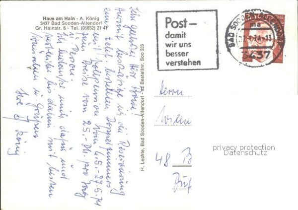Bad Sooden-Allendorf Haus am Hain – Bild 2