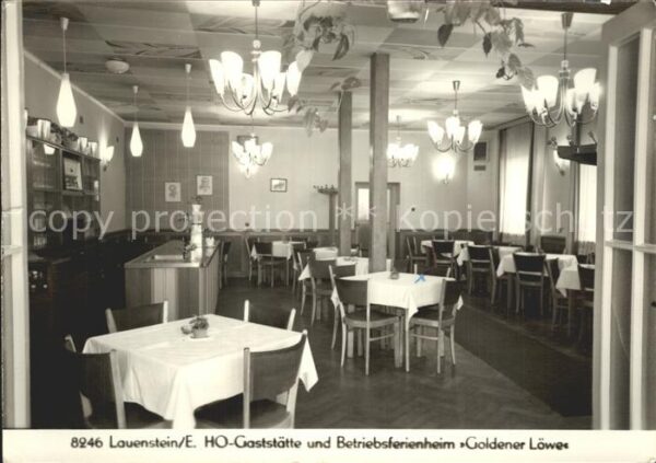 Lauenstein Erzgebirge HO- Gaststätte Goldener Löwe