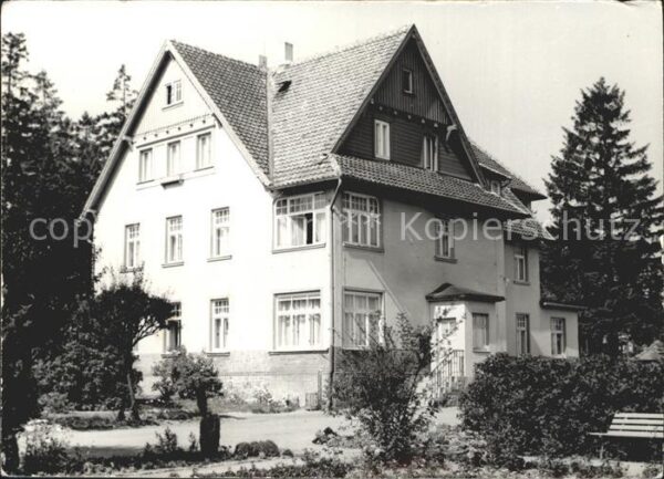 Friedrichsbrunn Harz Haus Pension Gasthaus
