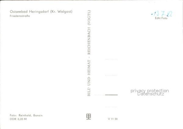 Heringsdorf Ostseebad Usedom Friedensstrasse – Bild 2