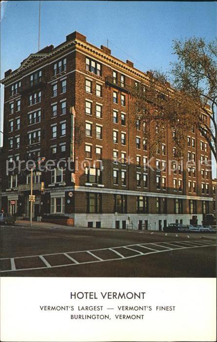 Burlington Vermont Hotel Vermont