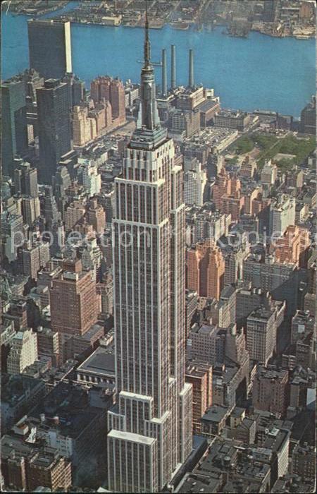 New York City Fliegeraufnahme Empire State Building