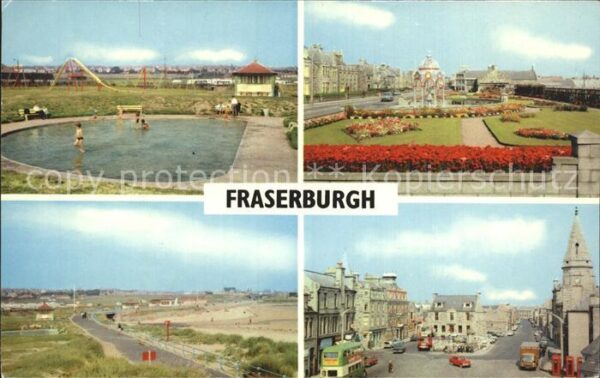 Fraserburgh Aberdeenshire Paddling Pool Saltoun Place Gardens Bea