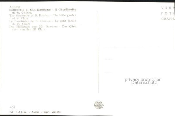 Assisi Umbria Heiligturm Hl. Damiano – Bild 2