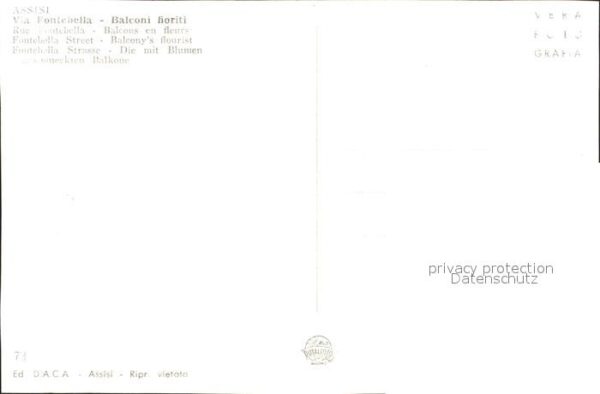 Assisi Umbria Via Fontebella – Bild 2