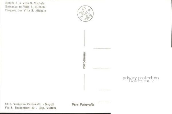 Anacapri Ingresso Villa S. Michele – Bild 2