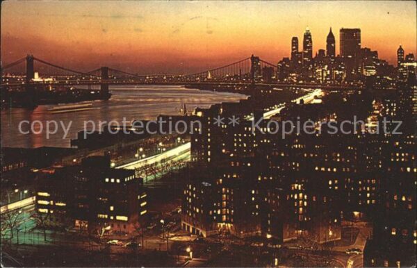New York City Manhattan Brooklyn Bridges
