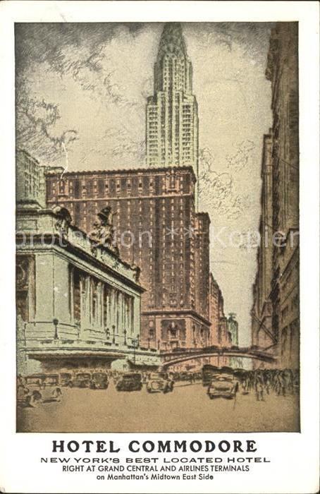 New York City Hotel Commodore
