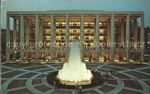 New York City Lincoln Center Performing Arts Philharm