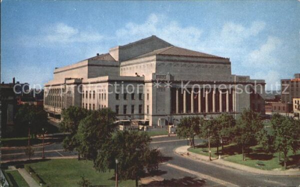 St Louis Missouri Henry W. Kiel municipal auditorium