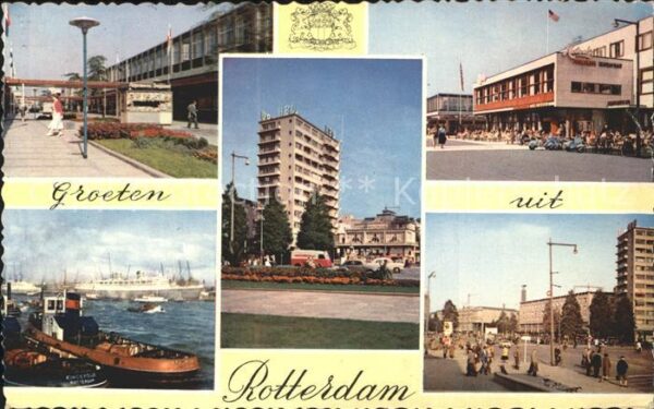 Rotterdam Hafen Hochhaus Gebäude