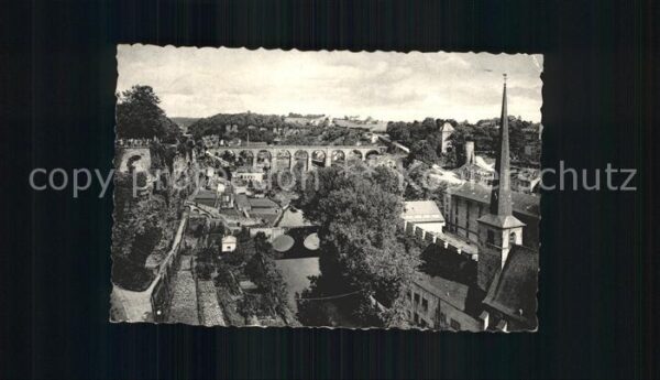 LUXEMBOURG  Luxemburg Faubourg Grund