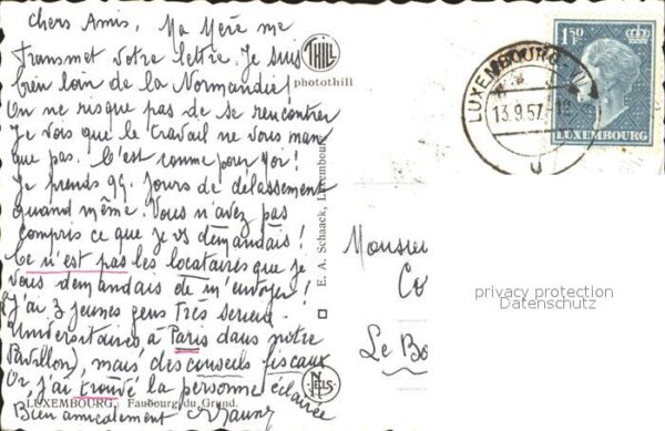 LUXEMBOURG  Luxemburg Faubourg Grund – Bild 2