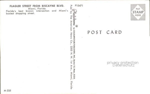 Miami Florida Flagler Street – Bild 2