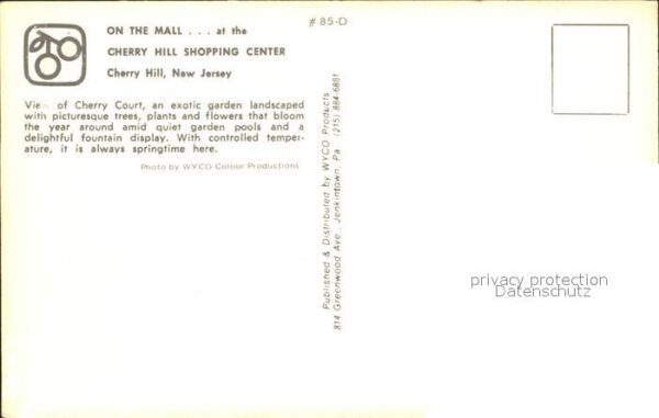 New Jersey Cherry Hill Shopping Center – Bild 2