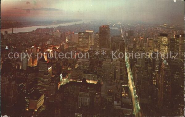 New York City Empire State Looking North