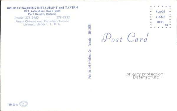 Mississauga Port Credit Holiday Gardens Restaurant – Bild 2