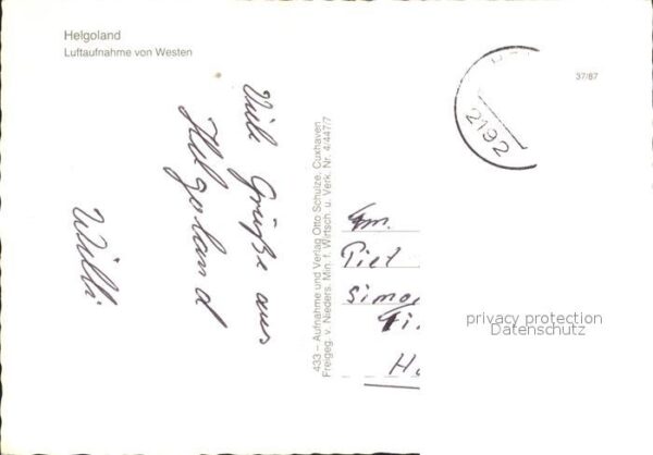 Helgoland Fliegeraufnahme – Bild 2