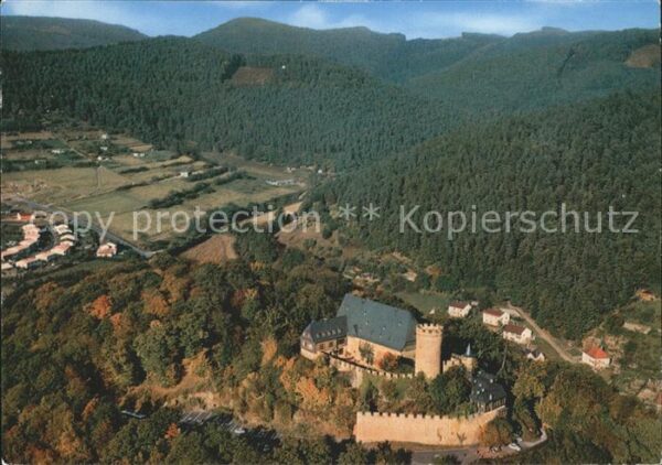 Biedenkopf Schloss Fliegeraufnahme