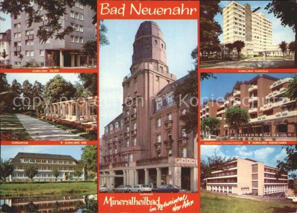 Bad Neuenahr-Ahrweiler Kurhaus Kurklinik Jülich Kurköln