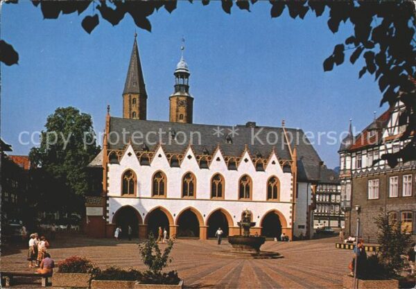 Goslar Rathaus Marktkirche