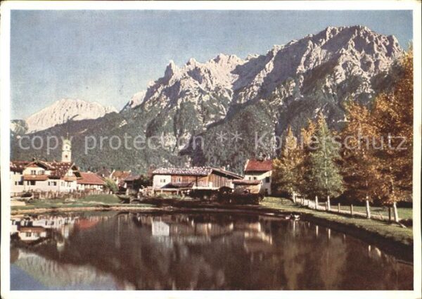 Mittenwald Karwendel Tirol Karwendelspitze