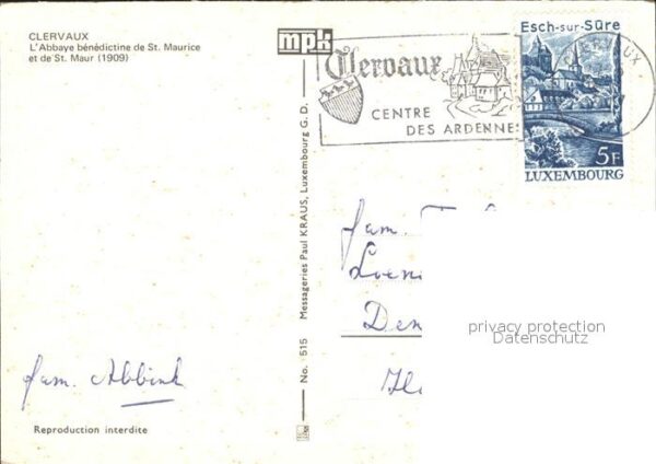 Clervaux Abbaye benedictine St. Maurice St. Maur – Bild 2
