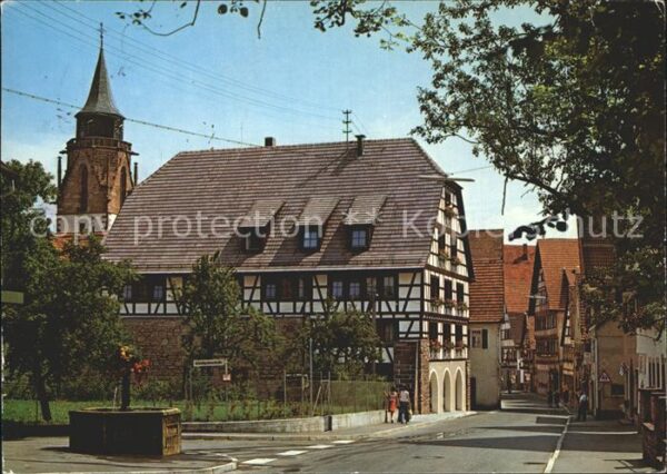 Dornstetten Wuerttemberg Gebäude Brunnen