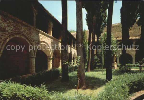 Assisi Umbria Franziskuskirche alter Friedhof