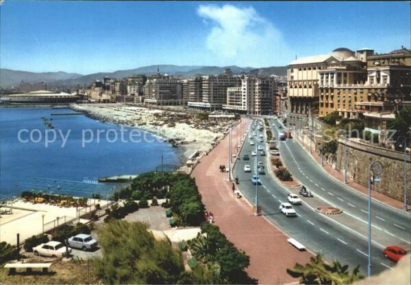 Genova Genua Liguria Italia Avenue Strand Foce