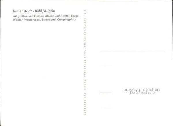 Immenstadt Allgaeu Bühl grosse kleine Alpsee Jllertal Berg – Bild 2