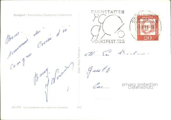 Stuttgart Kanzerthaus Stuttgarter Liederhalle – Bild 2