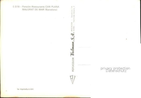 Malgrat de Mar Pension Restaurant Can Plana – Bild 2