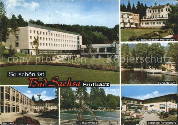 Bad Sachsa Harz Genesungsheim Pfaffenberg Schmelzteich