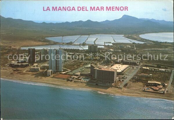 La Manga Murcia Fliegeraufnahme