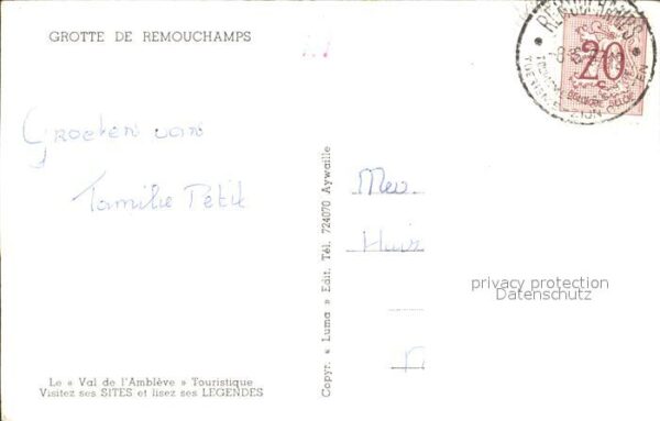 Remouchamps Liege Grotte – Bild 2