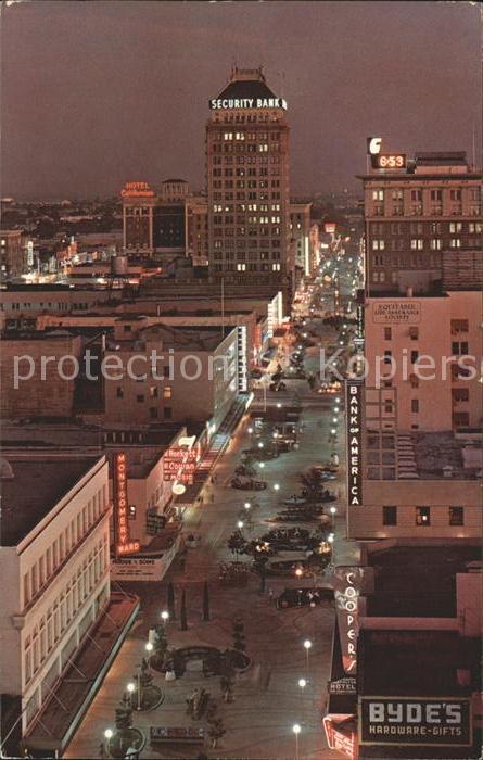 Fresno California The Fulton Mall