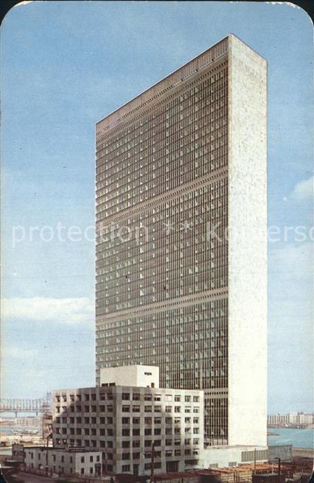 New York City United Nations Secretariat Building