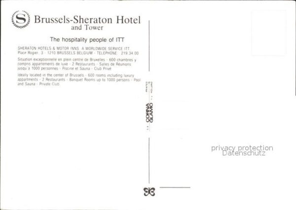 Brussels Sheraton Hotel – Bild 2