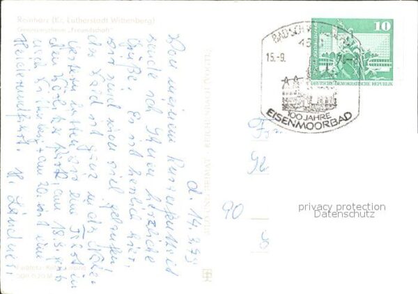 Reinharz Duebener Heide Genesungsheim Freundschaft – Bild 2