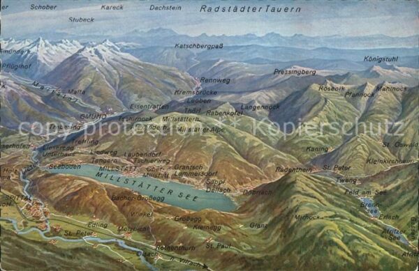 Spittal Drau Drau- Lieser- und Maltatalgebiet Millst