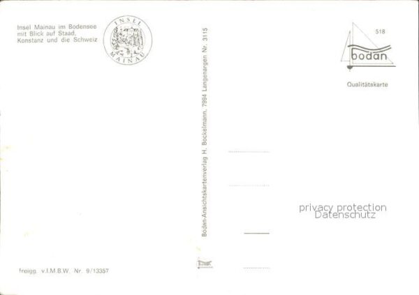 Mainau Staad Konstanz Schweiz – Bild 2