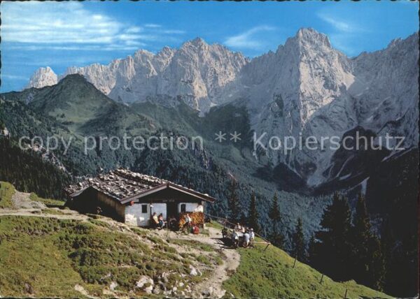 Koessen Tirol Hinterkaiserfeldenalm Wilder Kaiser