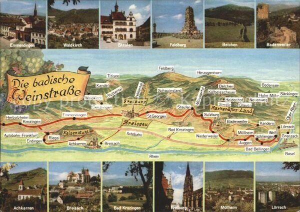 Bad Bellingen Badische Weinstrasse Grenzach Breisach