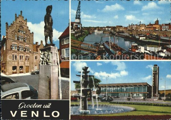 Venlo Denkmal Hafen Brunnen