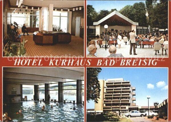 Bad Breisig Hotel Kurhaus mit Hallenbad Terrasse