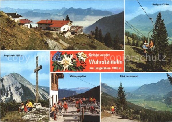 Prien Chiemsee Geigelstein Wuhrsteinalm