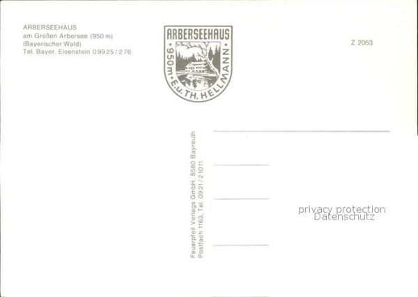 Bayrisch Eisenstein Arberseehaus – Bild 2